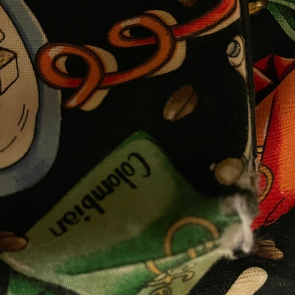 Espresso Patterned Tote Bag - Multicolor - Picture 7 of 9